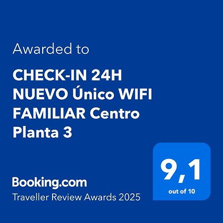 Check-In 24H Nuevo Unico Wifi Familiar Centro Planta 3 Lägenhet Zaragoza Exteriör bild